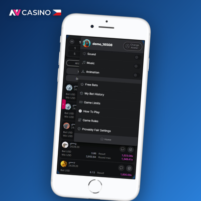 Duální sázka v Aviator NV Casino – dvě sázková pole v jednom kole