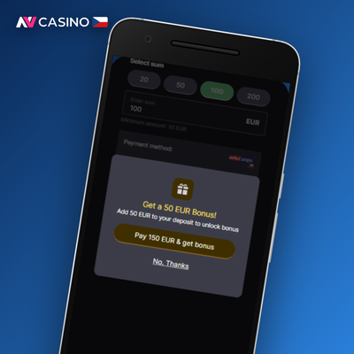 Bankovní převod jako spolehlivá metoda vkladu v NV Casino