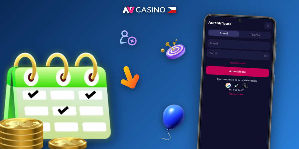 NV Casino CZ registrace s uvítacím bonusem 500 EUR a 225 free spiny na úvodní obrazovce