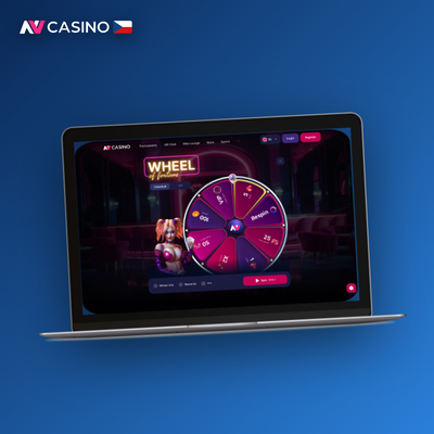 Ikona nativního desktopového klienta NV Casino pro Windows s fialovým pozadím