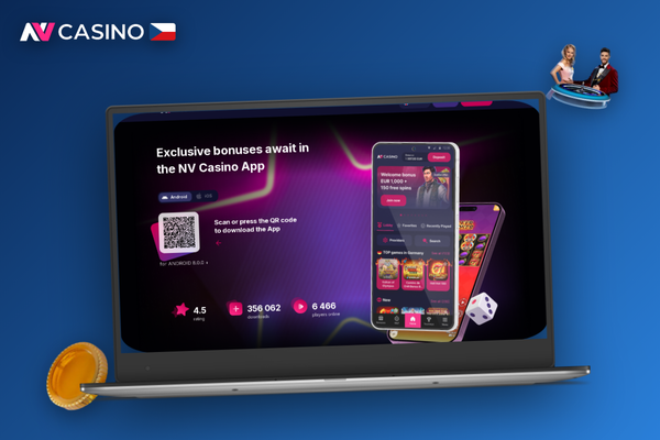 Instalační průvodce NV Casino pro hraní na počítači s Windows 11 na notebooku